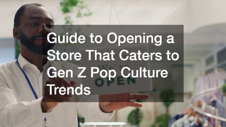 opening a store